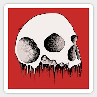 Skully holy Sticker